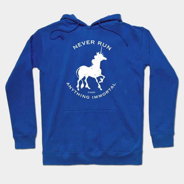 Never Run.. Hoodie by CKline